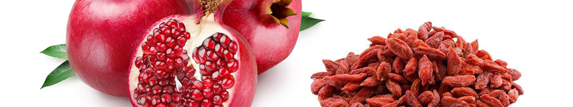 Pomegranate and Goji